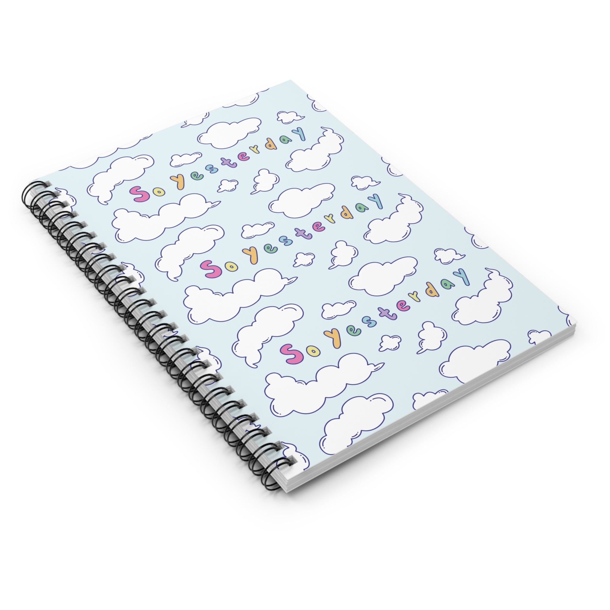 So Yesterday Spiral Notebook