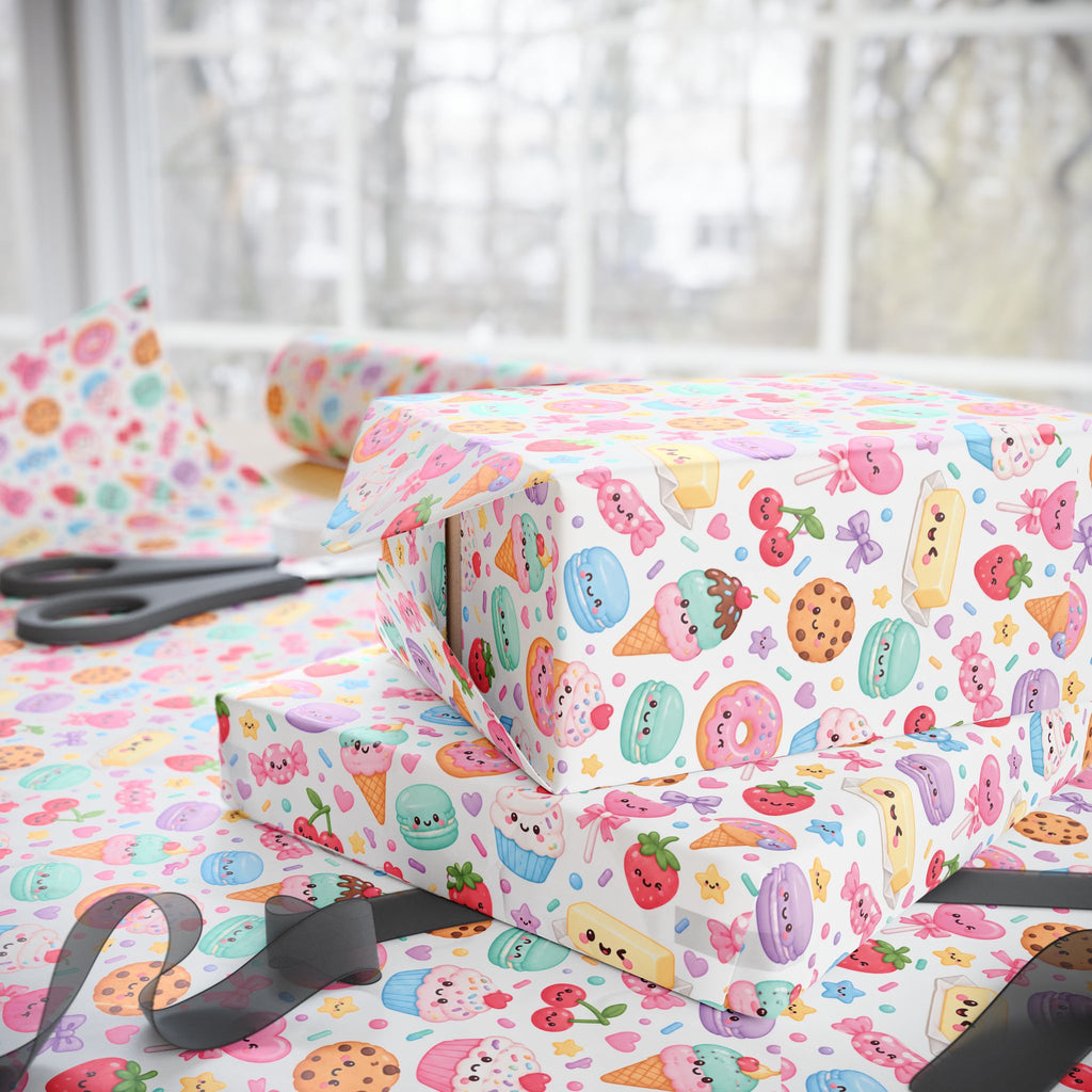 Sweet Treat Squishies Wrapping Paper