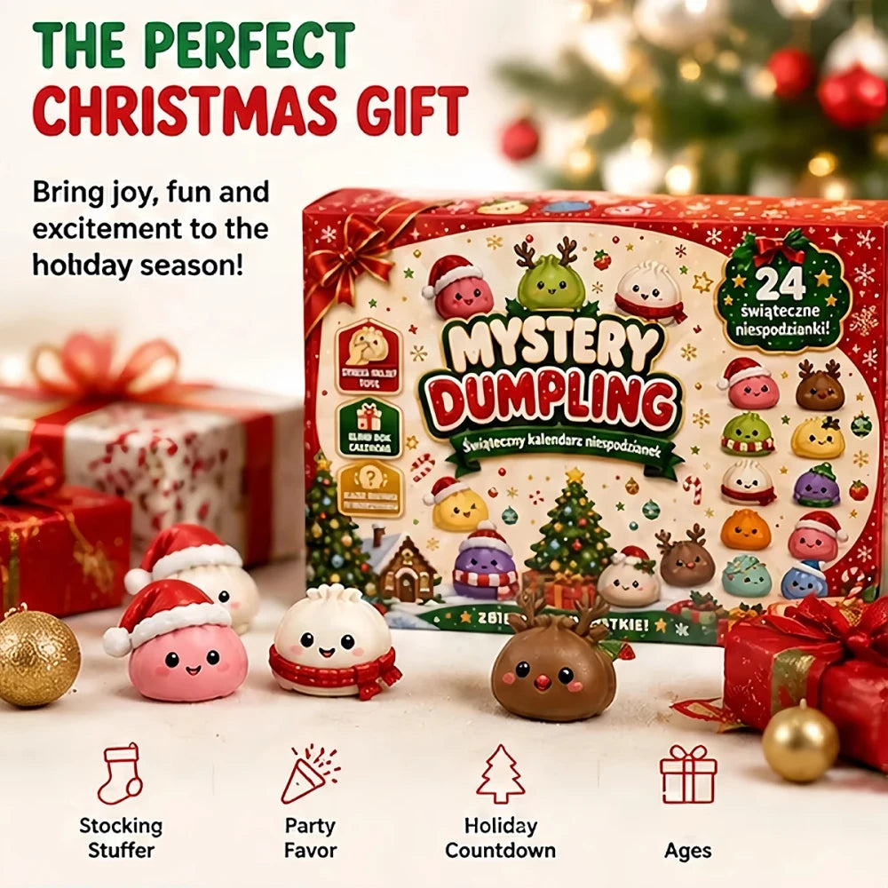 Christmas Dumpling Squishy Advent Calendar