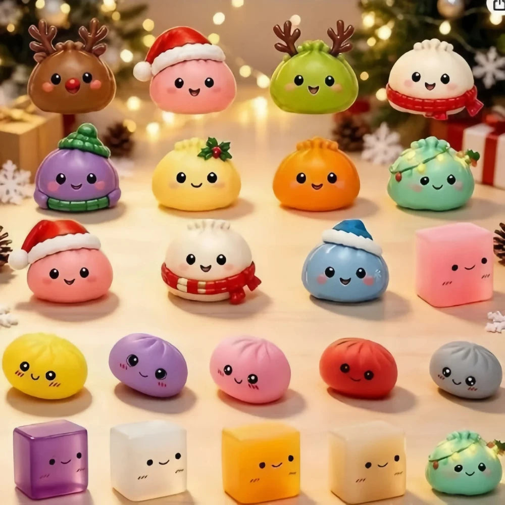 Christmas Dumpling Squishy Advent Calendar