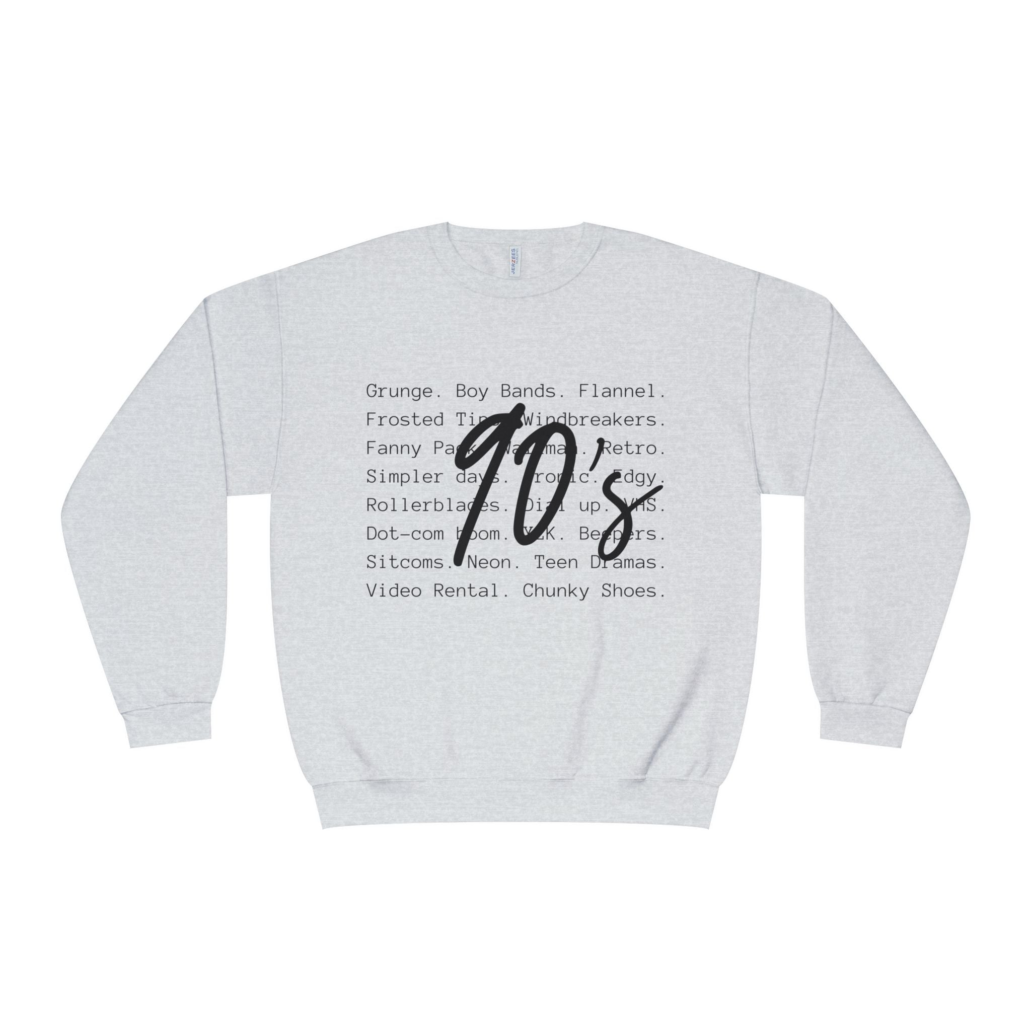 90s Nostalgia Crewneck Sweatshirt