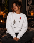 Well, Shit... Skeleton Balloon Crewneck Sweatshirt