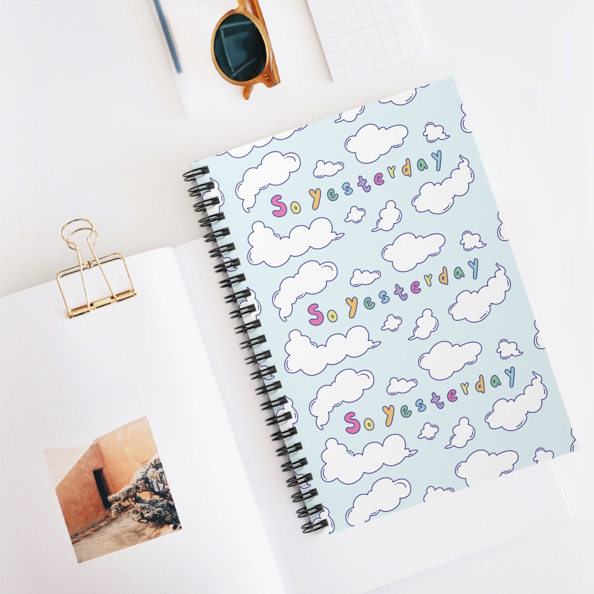 So Yesterday Spiral Notebook